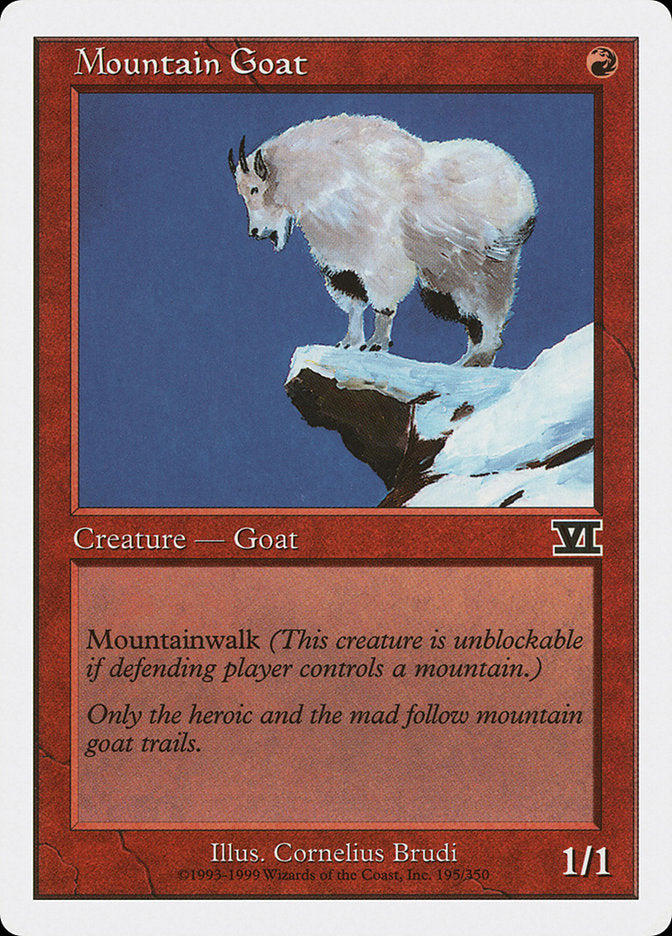 Mountain Goat [Classic Sixth Edition] 