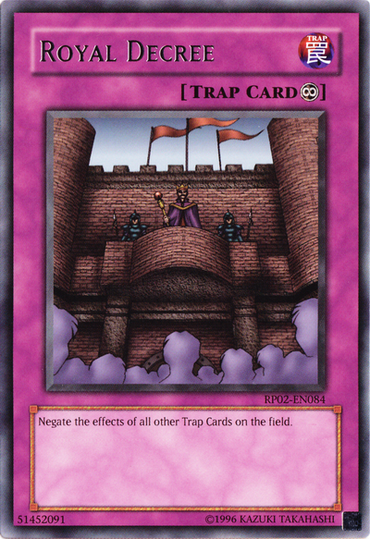 Royal Decree [RP02-EN084] Rare 