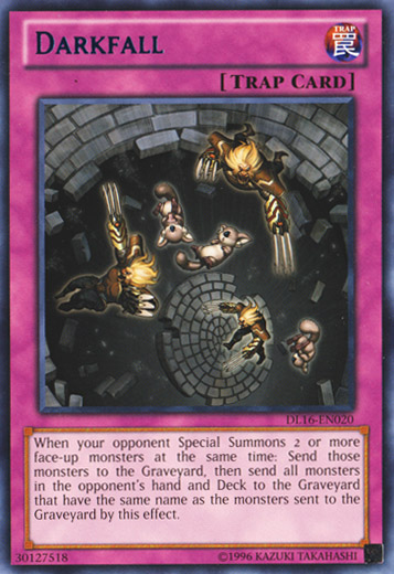 Darkfall (Blue) [DL16-EN020] Rare 