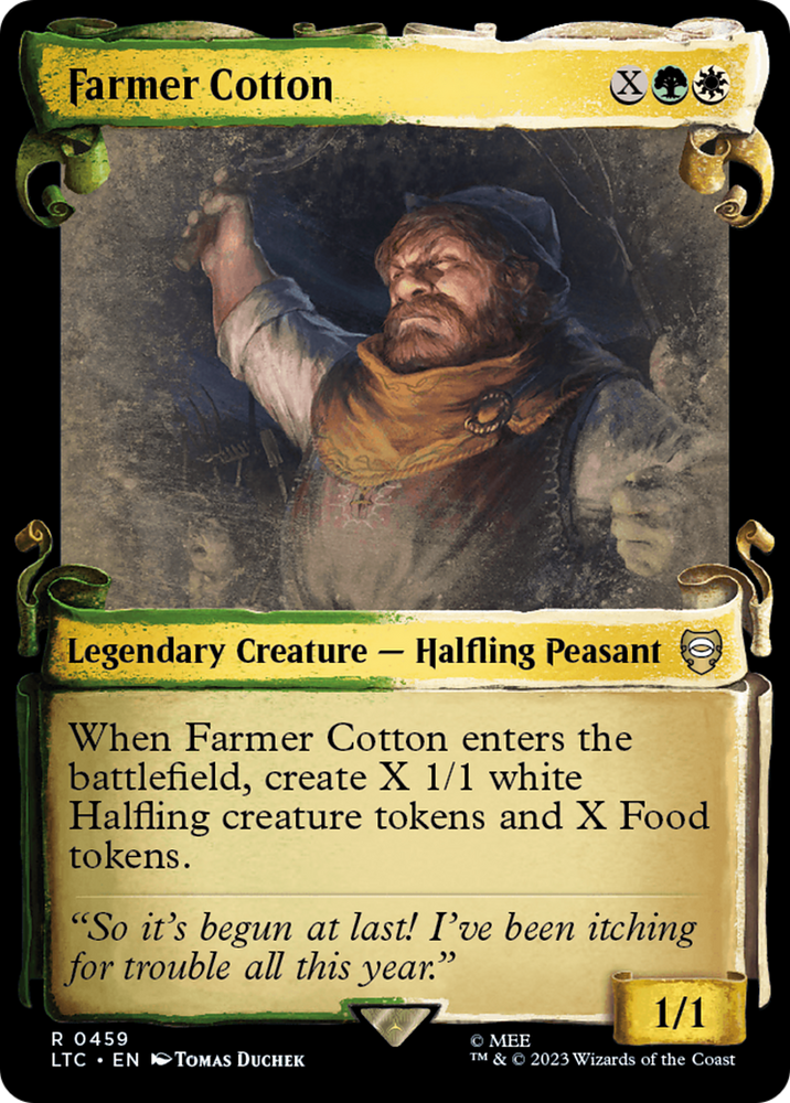 Farmer Cotton [The Lord of the Rings: Tales of Middle-Earth Commander Showcase Scrolls] 