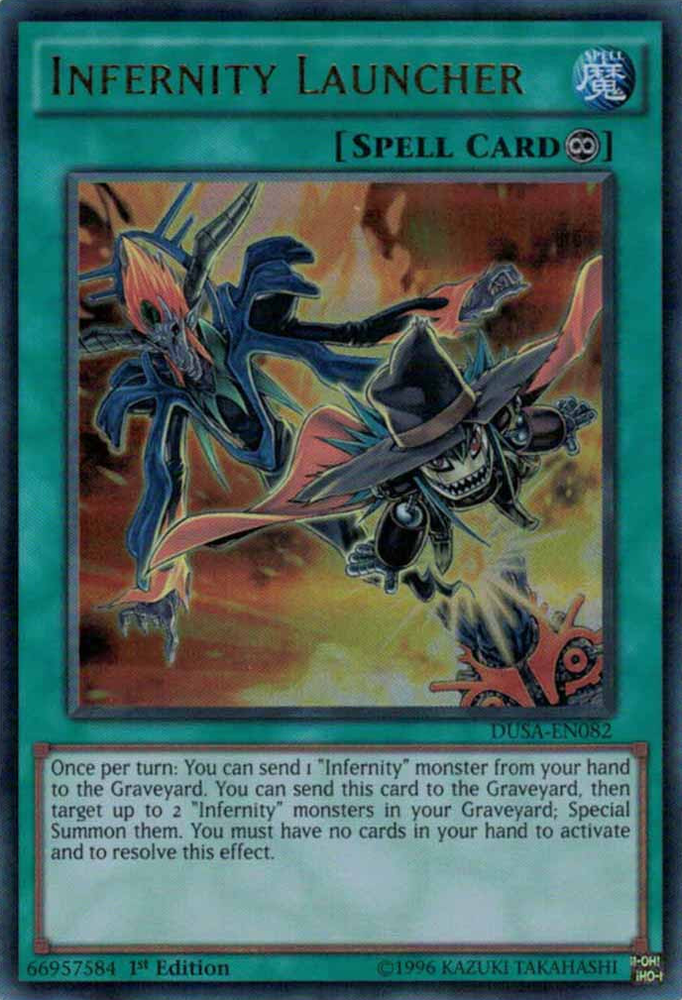 Infernity Launcher [DUSA-EN082] Ultra Rare 