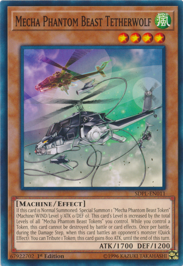 Phantom Beast Tetherwolf Mecha [SDPL-EN011] Common 