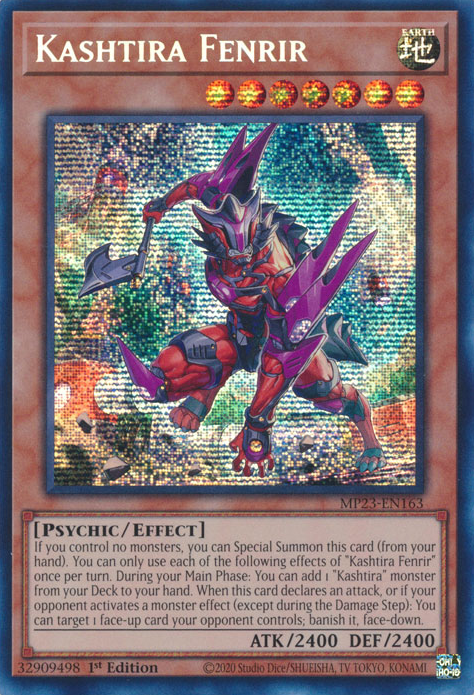 Kashtira Fenrir [MP23-EN163] Prismatic Secret Rare 