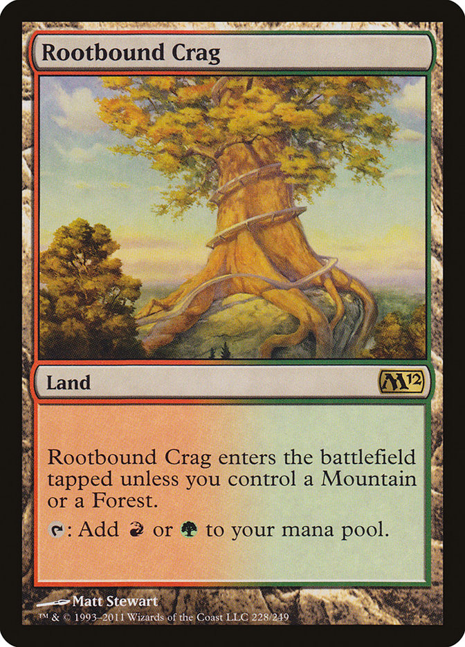 Rootbound Crag [Magic 2012] 