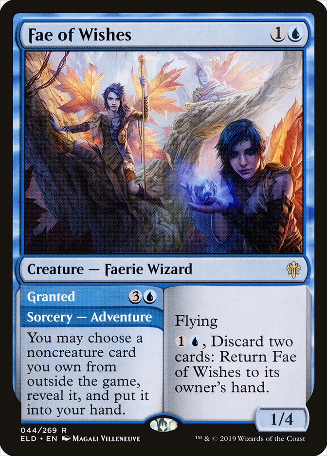 Fae of Wishes // Granted [Throne of Eldraine] 