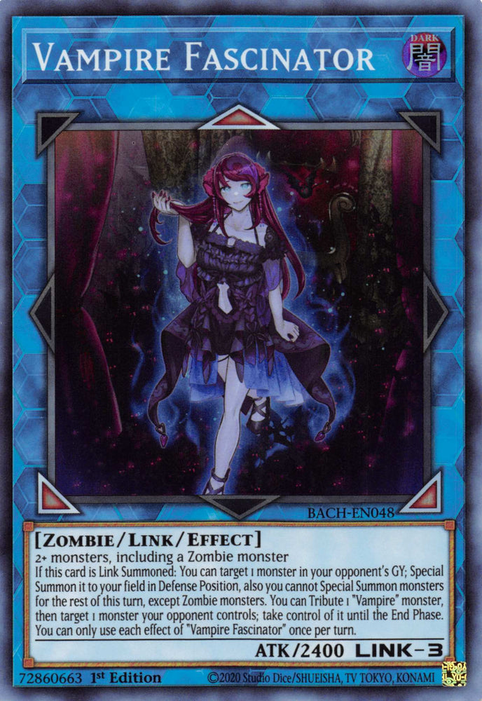 Vampire Fascinator [BACH-EN048] Super Rare 