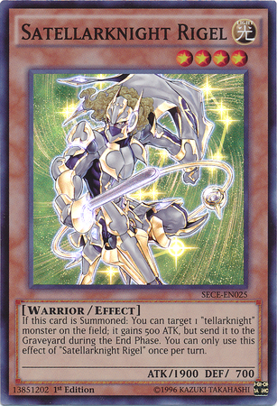 Satellarknight Rigel [SECE-EN025] Super Rare 
