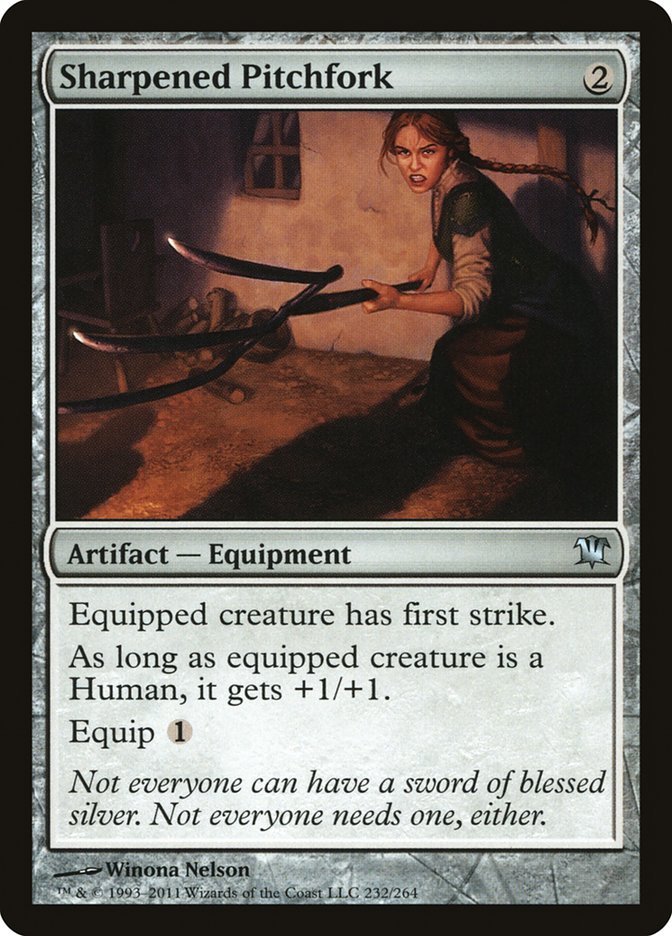 Sharpened Pitchfork [Innistrad] 