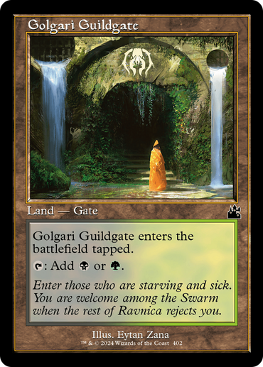 Golgari Guildgate (Retro Frame) [Ravnica Remastered] 