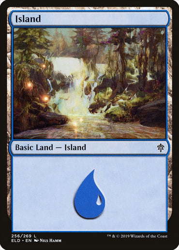 Island (256) [Throne of Eldraine] 