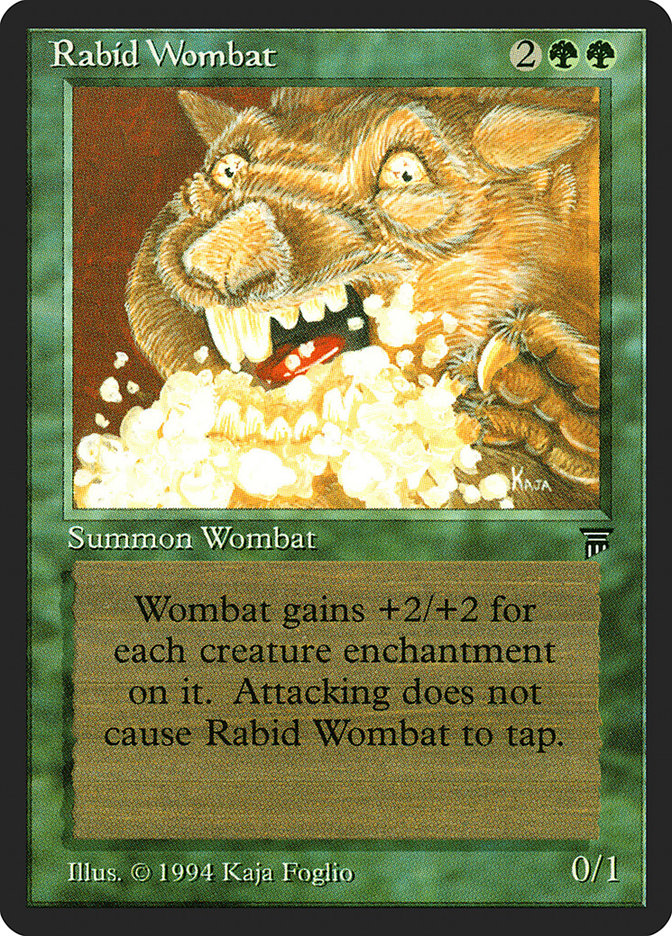 Rabid Wombat [Legends] 