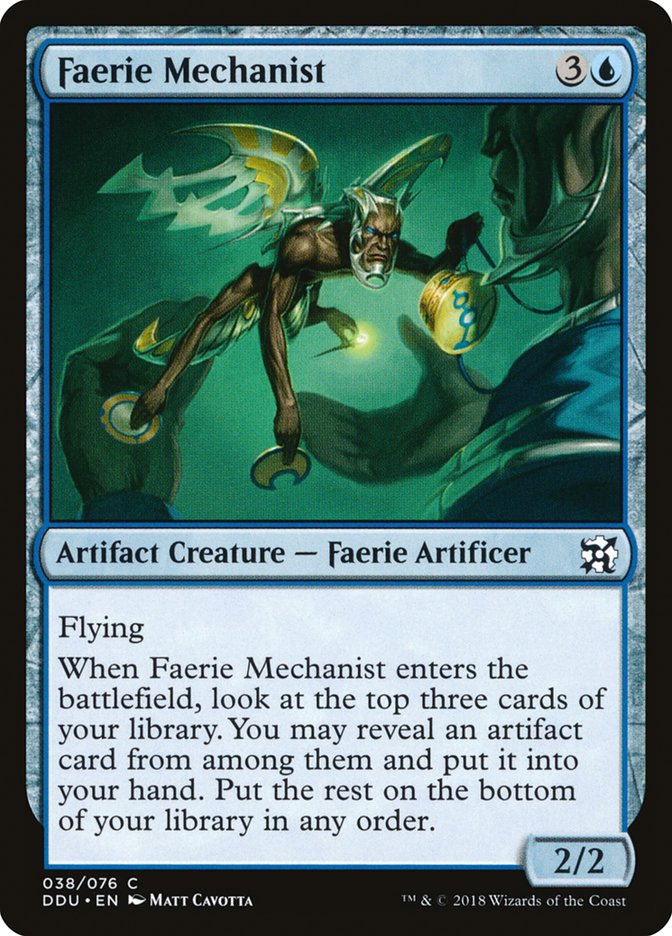 Faerie Mechanist [Duel Decks: Elves vs. Inventors] 