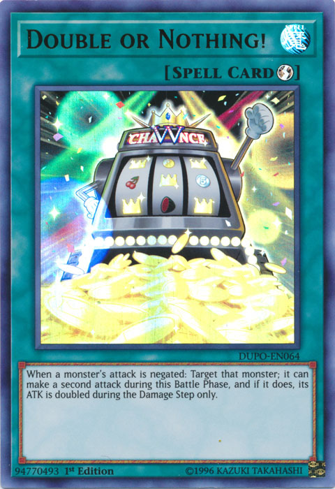Double or Nothing! [DUPO-EN064] Ultra Rare 