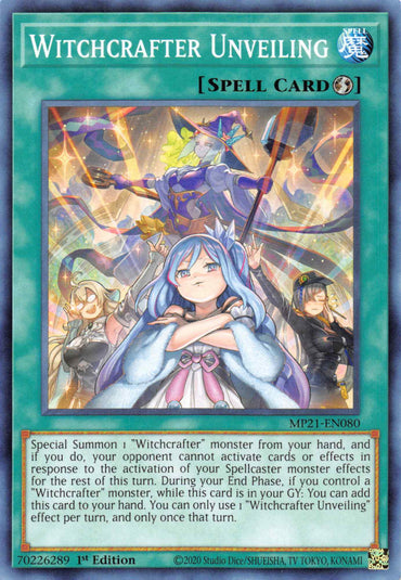 Witchcrafter Unveiling [MP21-EN080] Common 