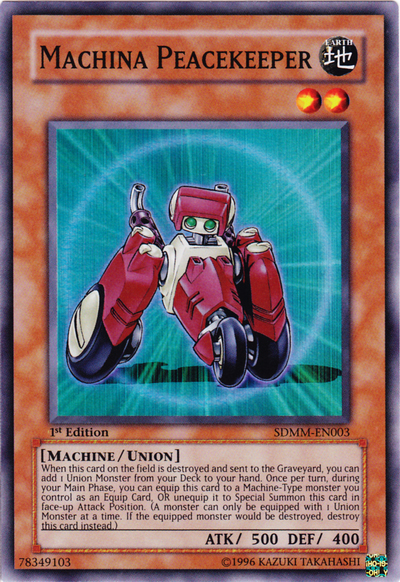 Machina Peacekeeper [SDMM-EN003] Super Rare 