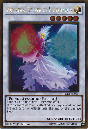 Armades, Keeper of Boundaries [PGL2-EN043] Gold Rare 
