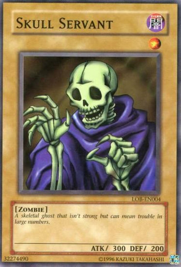 Skull Servant [LOB-EN004] Common 