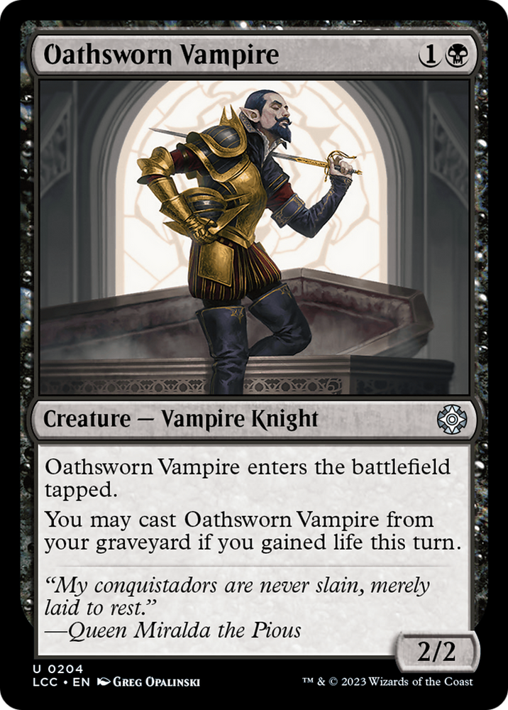 Oathsworn Vampire [The Lost Caverns of Ixalan Commander] 