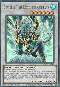 Dewloren, Tiger King of the Ice Barrier [SDFC-EN042] Ultra Rare 