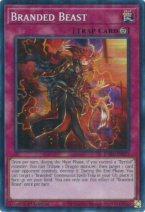 Branded Beast [DABL-EN073] Super Rare 