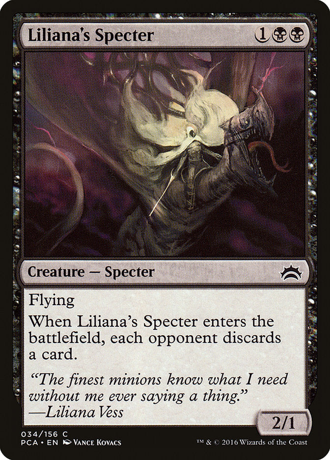 Liliana's Specter [Planechase Anthology] 