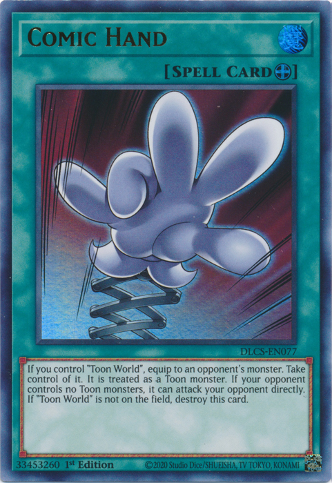 Comic Hand [DLCS-EN077] Ultra Rare 