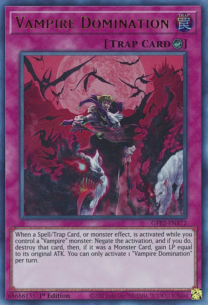Vampire Domination [GFP2-EN172] Ultra Rare 