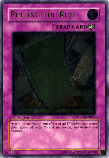 Pulling the Rug [STON-EN060] Ultimate Rare 