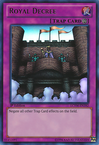 Royal Decree [LCYW-EN182] Ultra Rare 