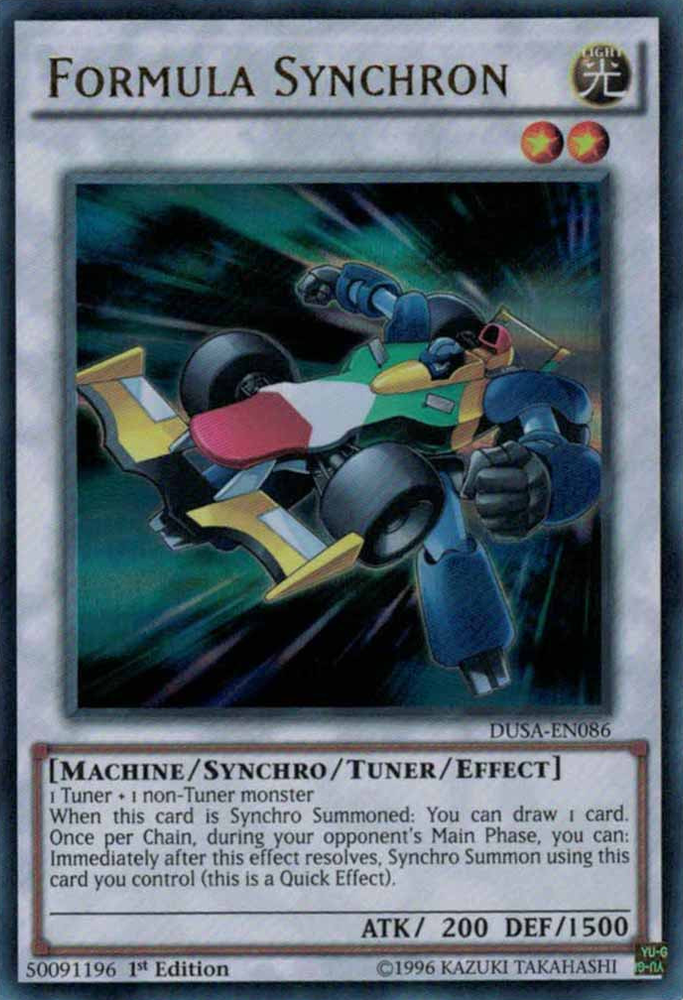 Formula Synchron [DUSA-EN086] Ultra Rare 