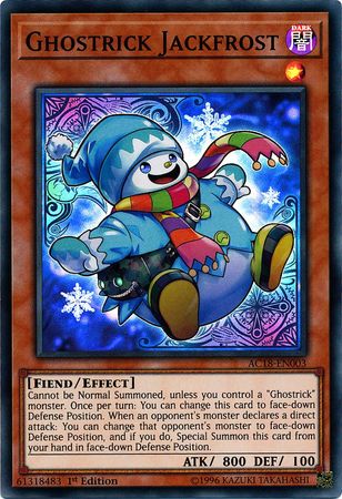 Ghostrick Jackfrost [AC18-EN003] Super Rare 