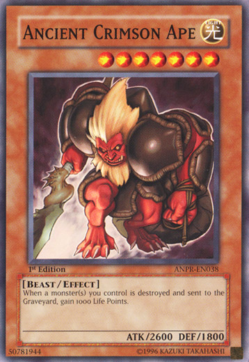 Ancient Crimson Ape [ANPR-EN038] Common 