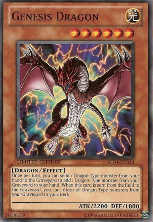Genesis Dragon [GLD4-EN028] Common 