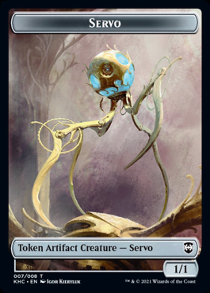 Servo Token [Kaldheim Commander Tokens] 