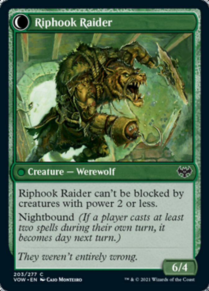 Hookhand Mariner // Riphook Raider [Innistrad: Crimson Vow] 