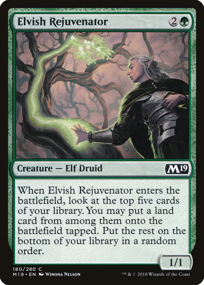 Elvish Rejuvenator [Core Set 2019]