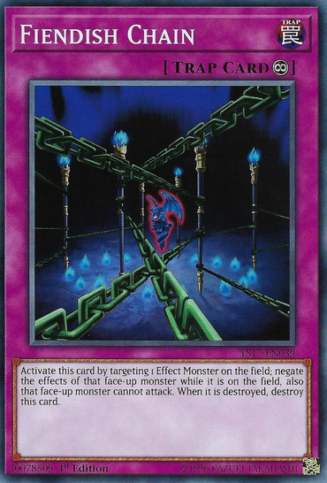 Fiendish Chain [YS17-EN039] Common 