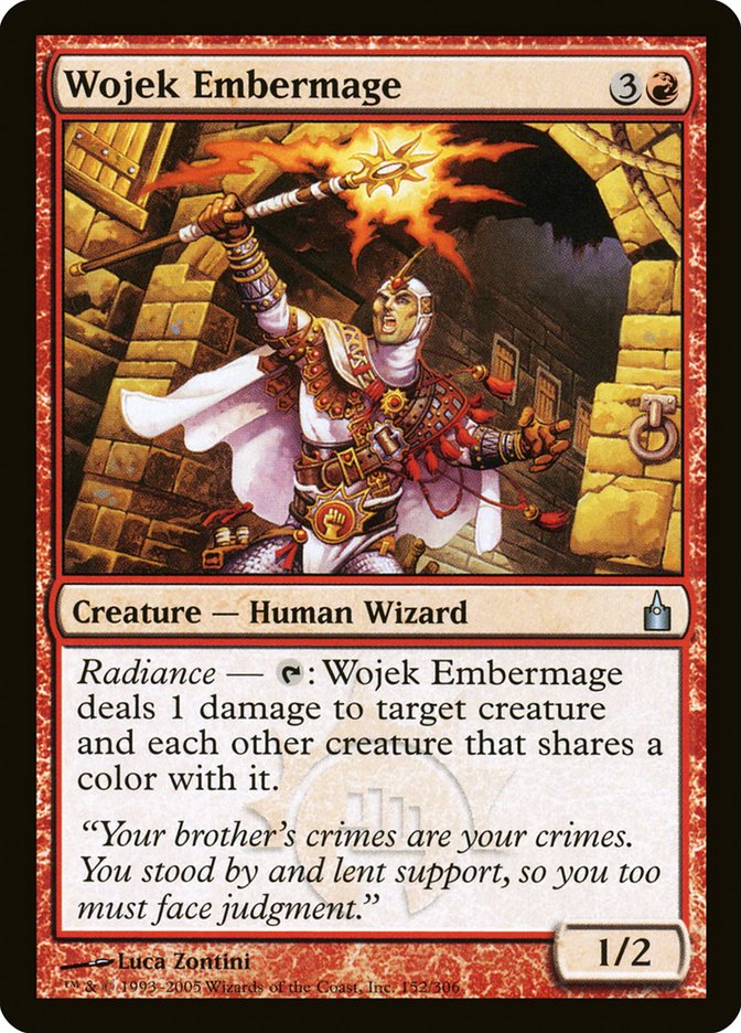 Wojek Embermage [Ravnica: City of Guilds] 