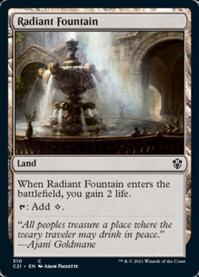 Radiant Fountain [Commander 2021] 