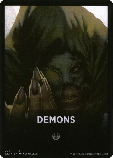 Demons Theme Card [Jumpstart 2022 Front Cards] 