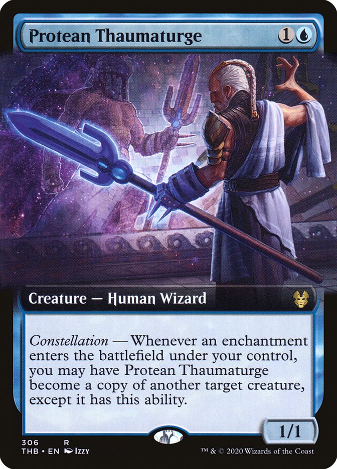 Protean Thaumaturge (Extended Art) [Theros Beyond Death] 