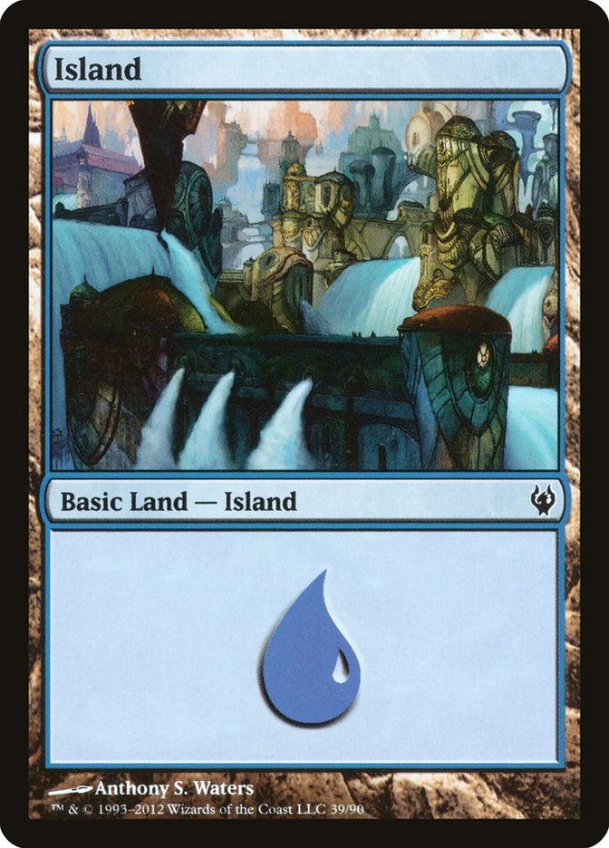 Island (39) [Duel Decks: Izzet vs. Golgari] 