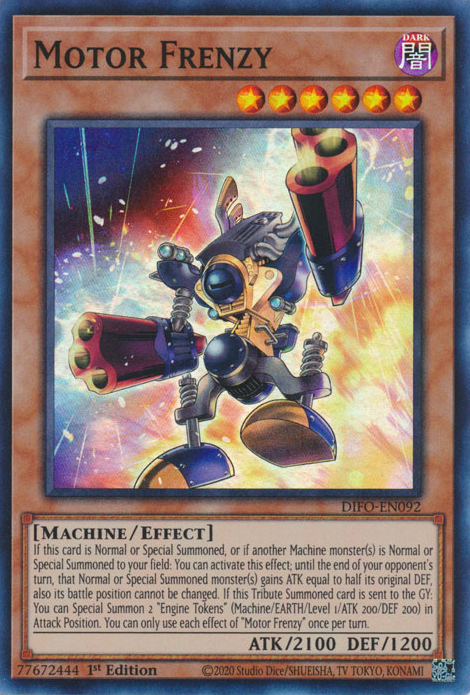 Engine Frenzy [DIFO-EN092] Super Rare 