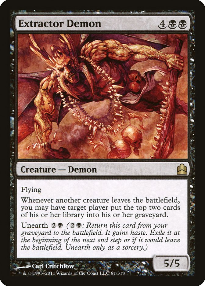 Extractor Demon [Commander 2011] 