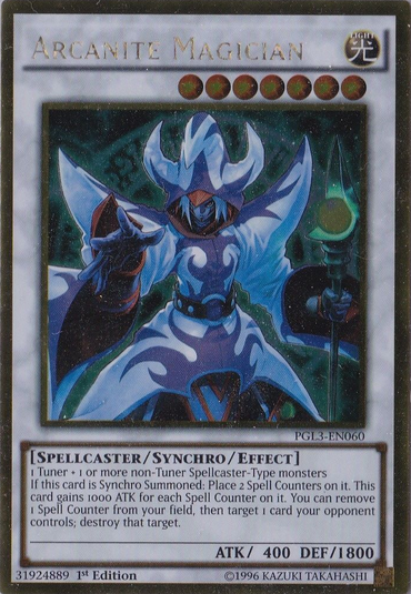 Arcanite Magician [PGL3-EN060] Gold Rare 