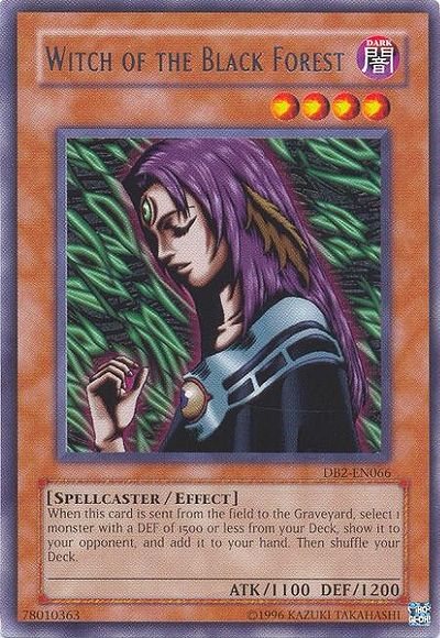 Witch of the Black Forest [DB2-EN066] Rare 