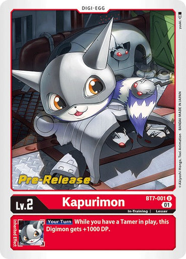 Kapurimon [BT7-001] [Next Adventure Pre-Release Cards] 