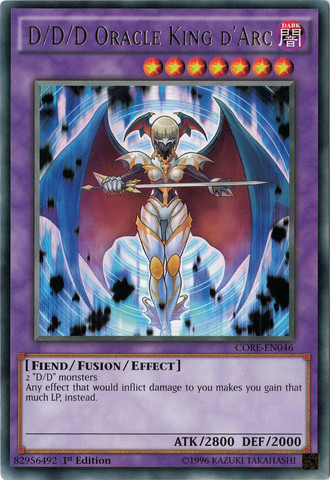 D/D/D Oracle King d'Arc [CORE-EN046] Rare 