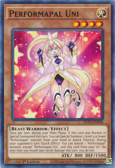 Performapal Uni [DLCS-EN098] Common 