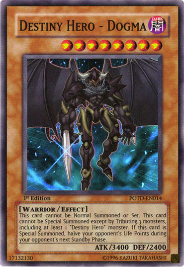 Destiny Hero - Dogma [POTD-EN014] Super Rare 